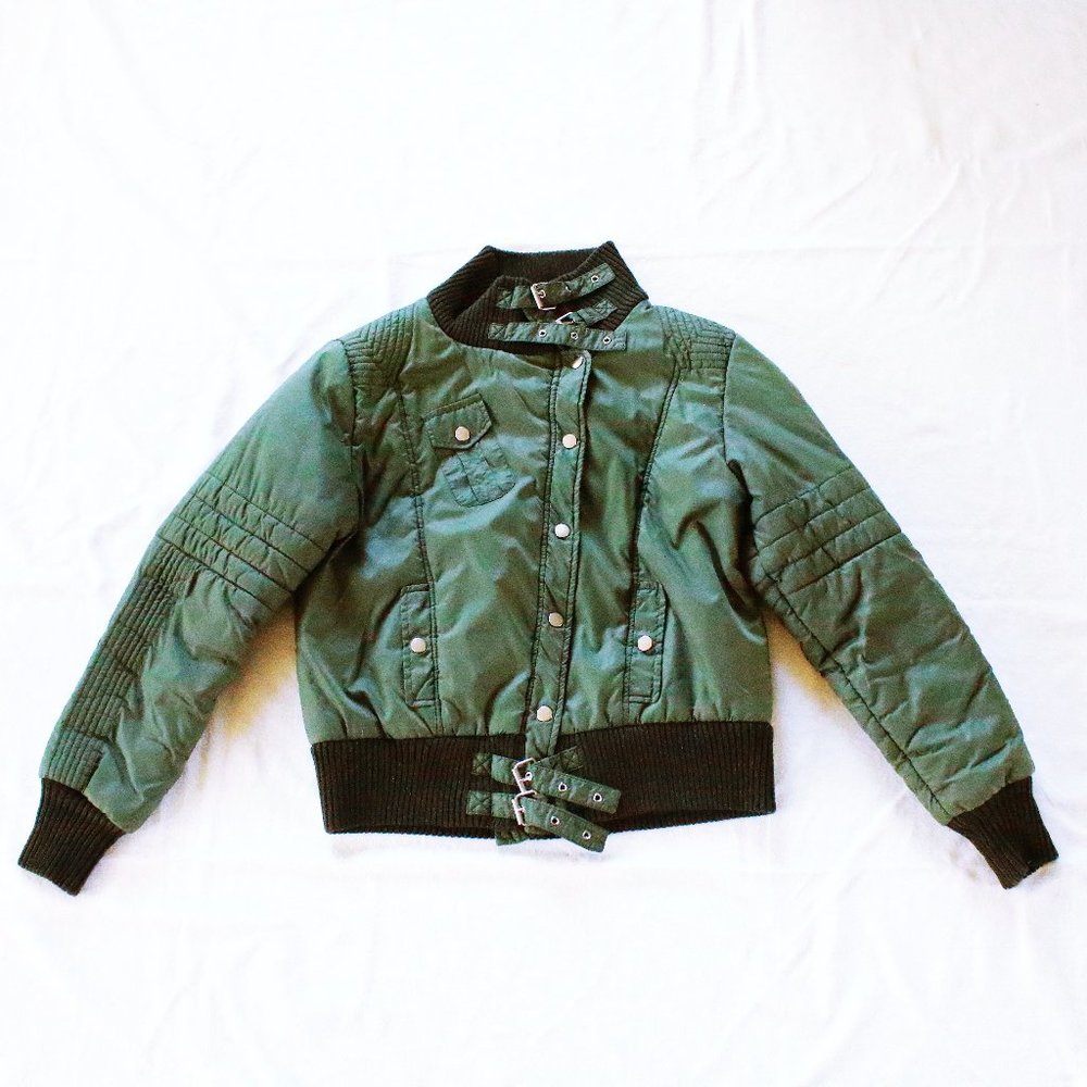 Women's Bomber Jacket Green size PS